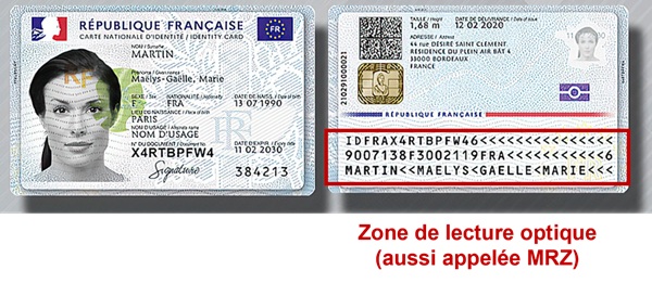 Image d'illustration d'une zone de lecture optique (également appelée MRZ).jpg