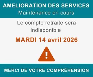 Amélioration des services - maintenance en cours