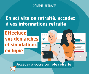 En activité ou retraité, accédez à vos informations retraite. Effectuez vos démarches et simulations en ligne. Cliquez ici pour accéder à votre compte retraite