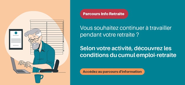 Lien vers le parcours Info Retraite sur le cumul emploi-retraite