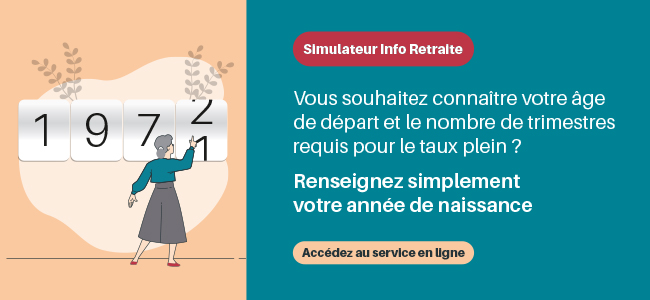 Lien vers le simulateur Info retraite d'âge légal de départ