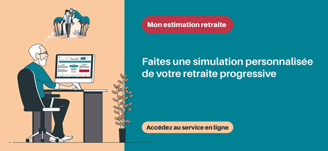 Simulez une retraite progressive avec le service "Mon estimation retraite"